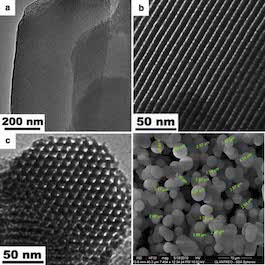 SEM of MCM (Mobil Composition of Matter)