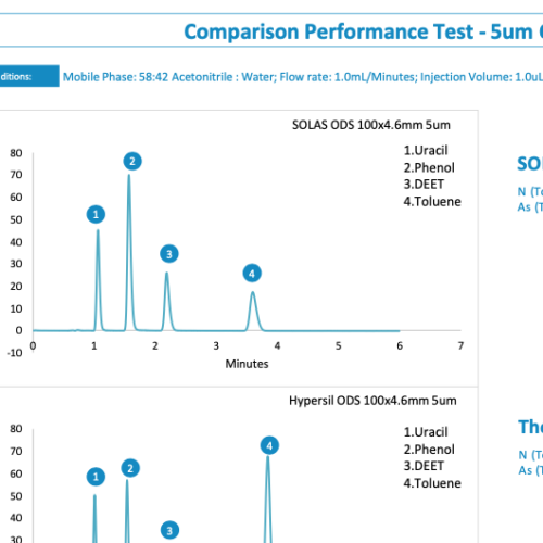 SOLAS™ Reverse Phase 5um ODS BDS Applications